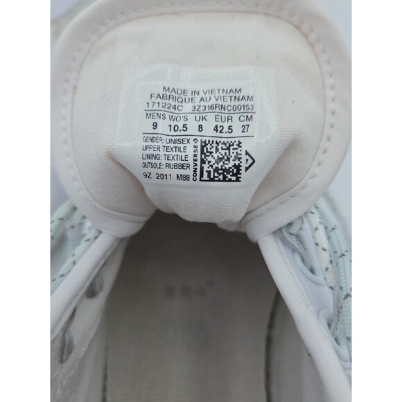CONVERSE X SLAM JAM BOSEY MC OX WHITE Size 9 Men’s 10.5 Women's 171224C Lace Up - Picture 9 of 10